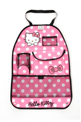 Hello Kitty Utensilo 109-192-800 Car Seat Organiser Pink