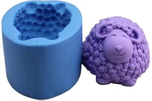 LONGCANG LC Cute Goat N119 Craft Art Silikon Seife Form Craft DIY, Seifengießform Kerze handgefertigt