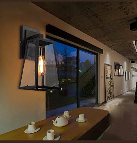 Industrial Air wall lights off road retro American loft pipes to the wrought-iron balcony living room outdoor waterproof creative lamps