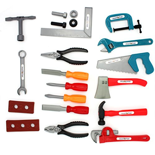 Preisvergleich Produktbild Spielwerkzeug Werkzeugset 22 PCs für kleine Handwerker