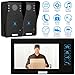 Produktbild KKMOON 7 Zoll Video Tür Telefon Wasserdicht Intercome Türglocke Touch Button/Remote Entsperren Night Vision Regendichtes Security CCTV-Kamera-Startseite Überwachung TP02K21