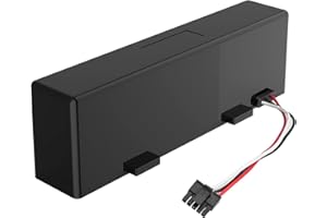 NUOGELIYA Batería de ion de litio de 14,4 V 3000 mAh para escoba Conga 3290, 3390, 3490, 3590, 3690, 3790, 3890, 3890, para máquina de limpieza y limpieza XIAOMI (Mijia) STYTJ02YM para Haier JX37