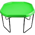 simpa Children's Large 100cm Plastic Sand & Water Pit Toys Mixing Play Tray LIME GREEN with Height Adjustable Stand.