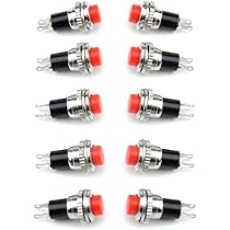 River Fox AC 3A/125V 1A/250V N/O NO Green Momentary PUSH ONLY