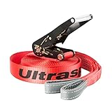 slackline para principiantes Slackline con protector de carraca y bolsa de transporte; la mejor manera de iniciarse en este deporte para principiantes, niños y familias, óptimo también para aficionados al slackline avanzados