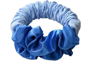 Fezf Rizador Pelo Sin Calor, Heatless Hair Curlers, Rizador de Pelo Sin Calor, Rizadores de Pelo Sin Calor, Rulos Pelo para Dormir,Adecuado Para Mujeres con Cabello Medio y Largo(azul)