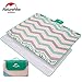Produktbild Wasserdichter Outdoor Picknickdecke, groß, tragbar faltbar Picknick Matte Teppich mit für Camping, Wandern, Festivals, Picknicks, Strände, Rving und Ausflüge 150 x 180 cm/200 x 200 cm