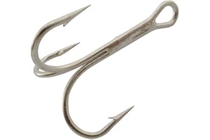 UNCLE LEE Hameçons triples courbés Classiques pour la pêche en Eau salée 3551