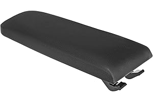 SZDPC Couvercle Accoudoir compatible avec VW Jetta Golf 4 MK4 Polo Bora Passat Lavida, Cuir PU (Noir)