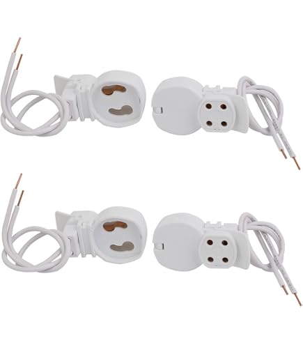 Aexit 4pcs F34-1 AC 500V 2A G10q Base Light Portalampada speciale per tubo ad anello ID: 479503
