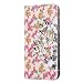 Produktbild Hozor Apple iPhone 7 Plus (5,5 Zoll) Hülle - Hybride Bunter Blumen Muster & Diamant Serie Flip Case Schutzhülle PU Lederhülle Luxus Elegant Glänzend Etui