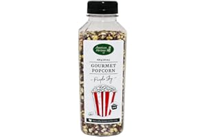 Gourmet Popcorn Mais Purple Sky (425 g) firmy American Heritage – przewiewny i lekko uroczy aromat – 100% naturalny – bez dodatków – zrób popcorn