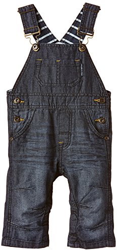 Polarn O. Pyret Baby-Boys Witham Dungarees, Blue (Mid Denim), 6-9 Months