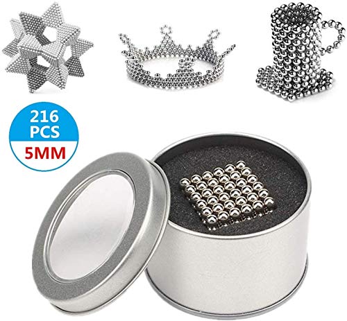 Pachock Juguete Cubo de Plata Puzzle Cubo Inteligente Twisty Cube Puzzle Fácil Giro para el Cerebro Entrenamiento Juguete para niños y Adultos 