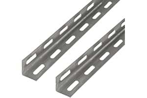 Alberts 423919 - Profilo angolare, zincato a caldo, 1000 x 27 x 27 mm, set da 2