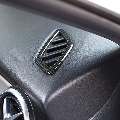 ABS Plastic Dashboard Air Conditioning Vent Trim For Benz CLA GLA Class W117 X156 2014-2018 LHD Carbon Fiber Style