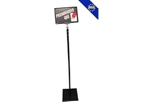 Impretech International Group - Piantana per sistemi Eliminacode con base quadrata