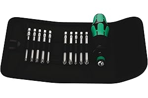 Wera Kraftform Kompakt 41 Zestaw Wkrętaków, Czarny/Srebrny, 11 Elementów