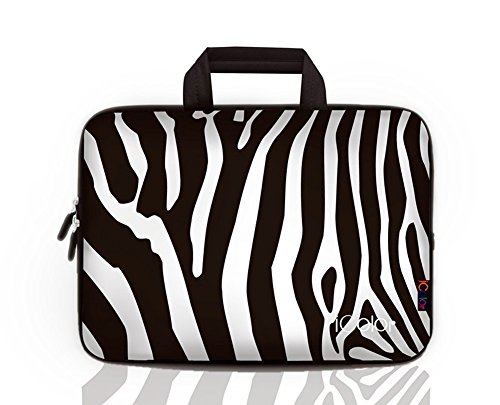 iColor Netbook- und iPad- Tasche Notebooktasche Laptoptasche Schutzhülle für Größe 9,7 10 10,2 Zoll) mit Tragegriff