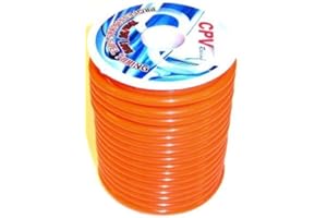 CPV 51821 Orange RC Engine Nitro Glow Fuel Line 1 Meter 4mm OD x 2mm ID