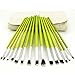 Tinabless 23pcs Make Up Brushes Set-Professional Bamboo Handle Makeup Brushes Kits-Vegan Natural Hair Face Powder Contour Brush-Base Foundation Cream Concealer Brushes with Makeup Storage Case