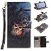 Produktbild Jepson Sony Xperia Z2 (5,2 Zoll) Handytasche / Handyhülle. Flip Etui Wallet Case in Bookstyle - Premium PU Lederhülle Hülle Cover Mit Lanyard / Strap, Standfunktion, Kreditkarte und Brieftasche.