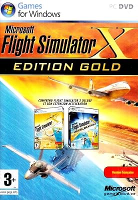 Microsoft Flight Simulator X - édition gold