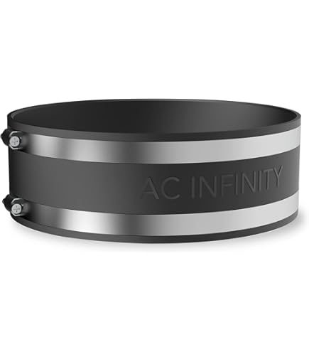 Condotto Flessibile Per Aspirazione Riscaldamento Cavo Flessibile Ventilazione AC Infinity - Alluminio 10,2 Cm, Lunghezza 20 M Cavo Riscaldamento Aria