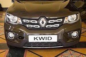 DEBLI Premium Quality Front Chrome Grill Hammer for Renault Kwid - Set of 4pcs