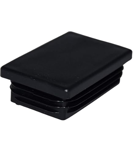 Enkotrade Lamellenstopfen Weiß 60x40 Mm - 10 Stück | Rohrabdeckung Aus Polyethylen | Made In Germany