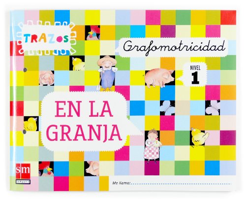 Grafomotricidad Trazos en la granja Nivel 1 [3 años]