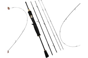 AIXIYIYI Angelrute,Spinnrute,Spincasting Ruten,Forellen Angeln rute,Fishing UL-Ruten Forellenrute Ultralight Rute – UL Rute