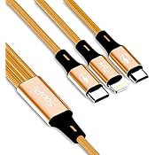 Jabox 3 In 1 Multi Usb Adapter Charging Usb Cable For Apple, Micro and Type C