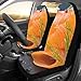 Produktbild Frisch Und Saftig Lachs Benutzerdefinierte Neue Universal Fit Auto Drive Autositzbezüge Protector Für Frauen Automobil Jeep LKW SUV Fahrzeug Full Set Zubehör Für Erwachsene Baby (Set Von 2 Front)