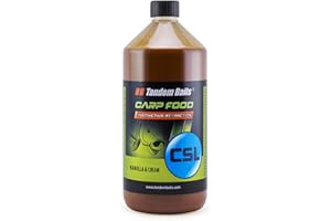 Tandem Baits Carp Food CSL, D'appâts pour carpes, Pêche de la Carpe, Peche, Pop-Ups, Bouillette Carpe, Professionnel Accessoires de Pêche Carpe 1000ml