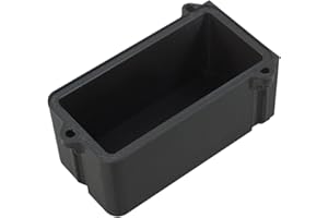 SPLASH N COLOR SplashNColor Tall and Deep XL Receiver Box Compatible with Traxxas TRX-4 RC Crawler TRX4, Black