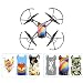 Produktbild honbobo 6pcs/set Wasserdicht und Sunproof PVC Sticker Körper Aufkleber Skin Cover für DJI Tello (Bischof)