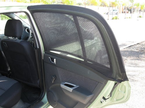 Baby hinten Schatten SOX Universal Fit Auto Seite Fenster Sonne Schatten (2 Stück) - 2