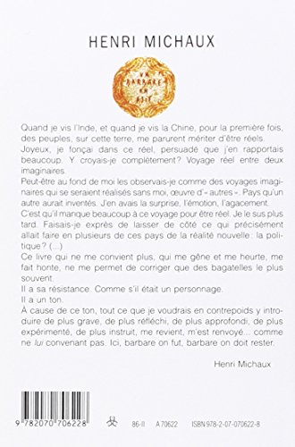 Un Barbare en Asie
