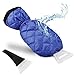 Produktbild Weeygo Eiskratzer mit Handschuh - Windschutzscheibe & Side Windows Eiskratzer mit Wasserdichtem Fleece Gefüttertes Innenfutter, Frost Schnee Entferner Mitt für Autos & Pick Up Trucks (blau)