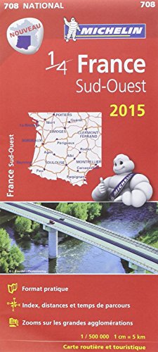 Download Carte France Sud-Ouest 2015 Michelin