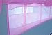 Portable Baby Child Travel Cot Bed Bassinet Play Pen Playpen (pink)