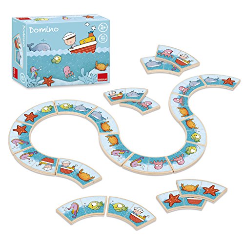 Preisvergleich Produktbild Jumbo Spiele Goula D53433 - Domino - Oscar auf hoher See