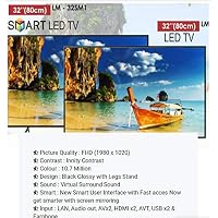 LIMOR 80 cm (32 inches) Full HD Android LED TV 32GA (Black) (2020 Model)