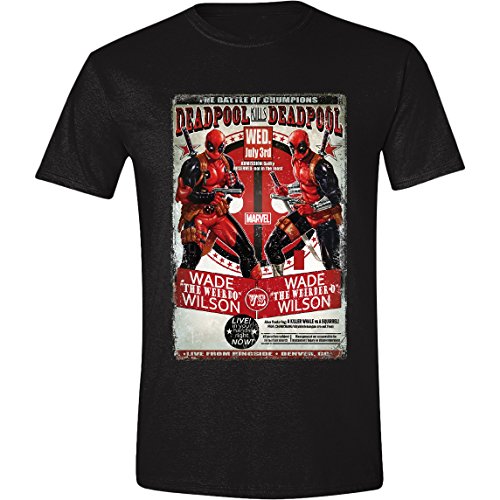 Preisvergleich Produktbild Deadpool Deadpool Vs Deadpool T-Shirt schwarz M