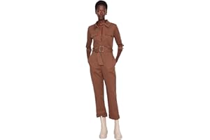 Trendyol Brown Arched Overalls Salopette Donna