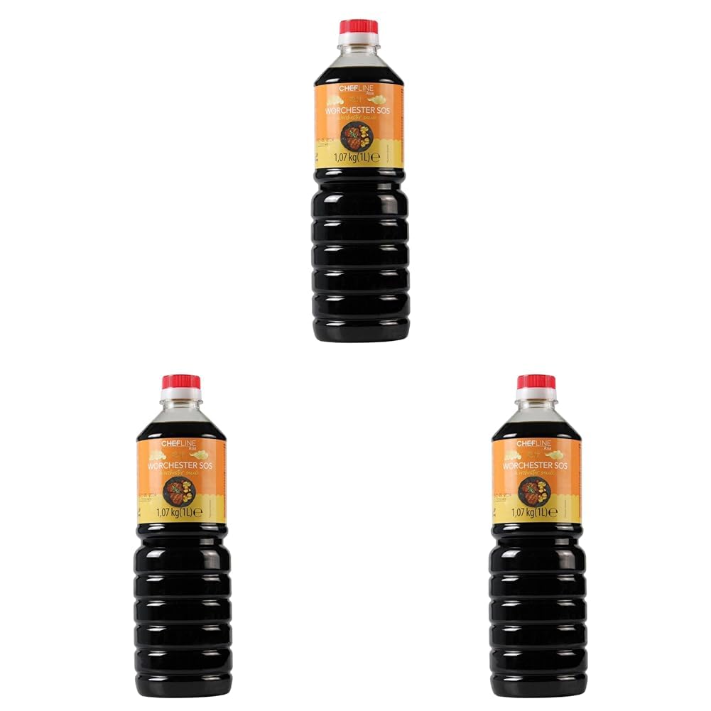Chefline Sos Worchester Sos Chefline Asia 1,07 Kg (3 paketi)