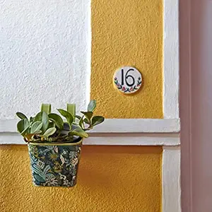 Jungle Ikkat Hanging Planter - Suqare