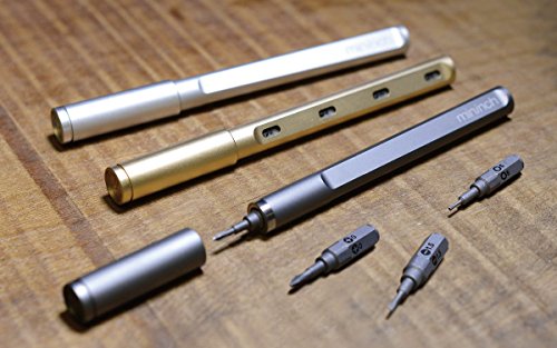 Mininch Tool Pen mini Aplus Edition – 22 Bits – Gunmetal Grey – das Original aus Kickstarter - 4