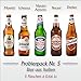 Produktbild BIRRA Probierpack D5 Italienisches Bier (5 Flaschen à 0,66 Lt) 15 EUR